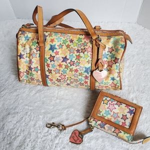 Dooney & Bourke Barrel Purse w/Pochette